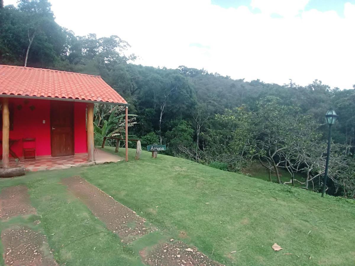 Sitio Das Hortensias Chales Conceicao da Ibitipoca Luaran gambar